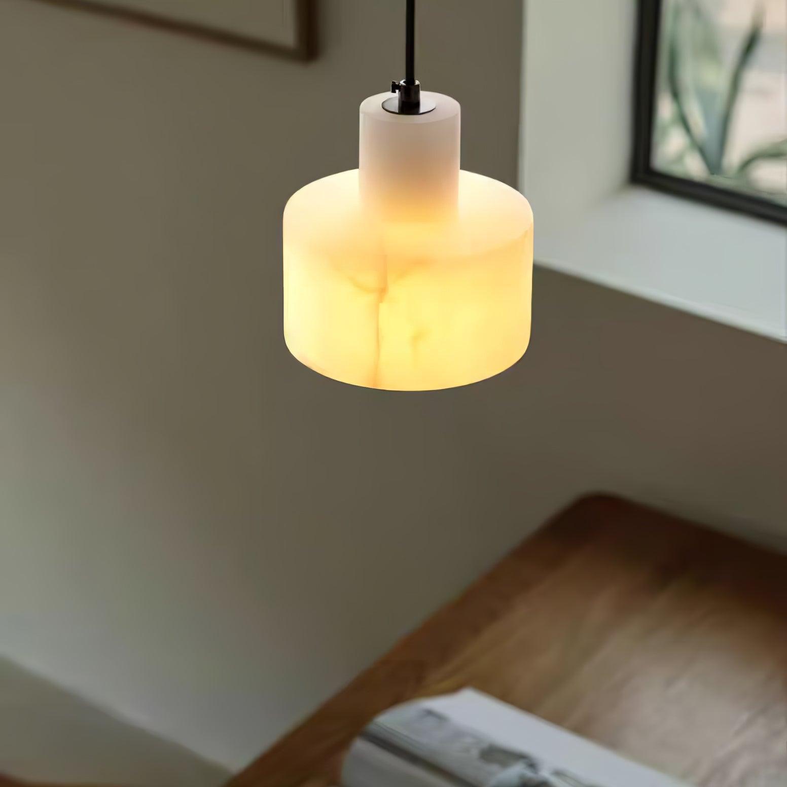 cyls alabaster pendant lamp