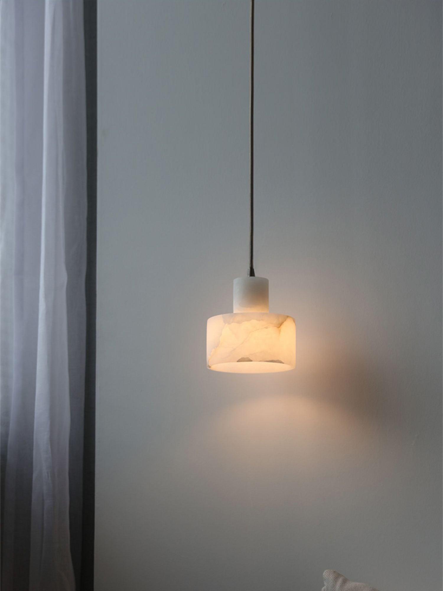 cyls alabaster pendant lamp