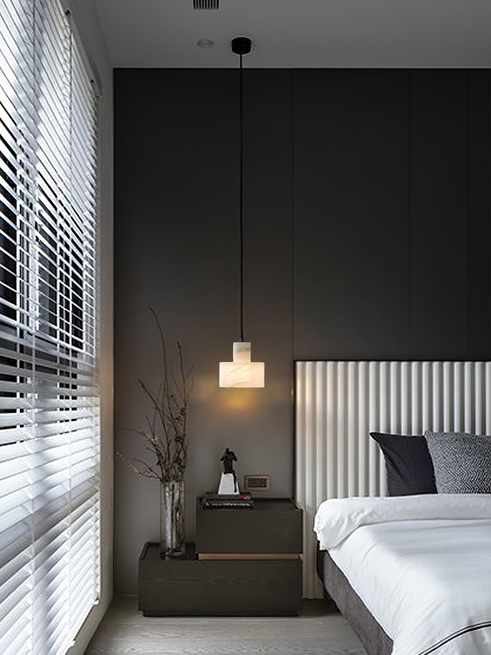 cyls alabaster pendant lamp