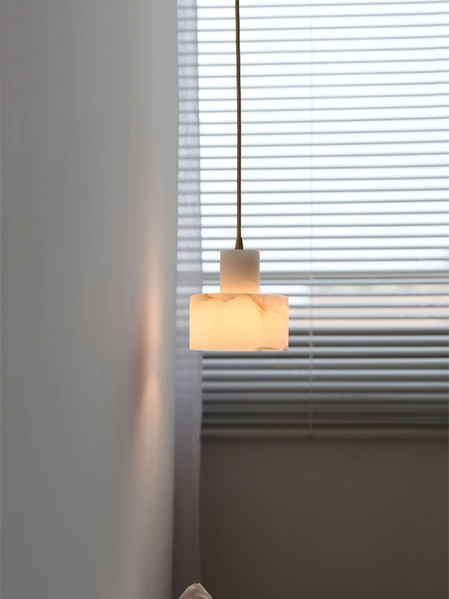 cyls alabaster pendant lamp