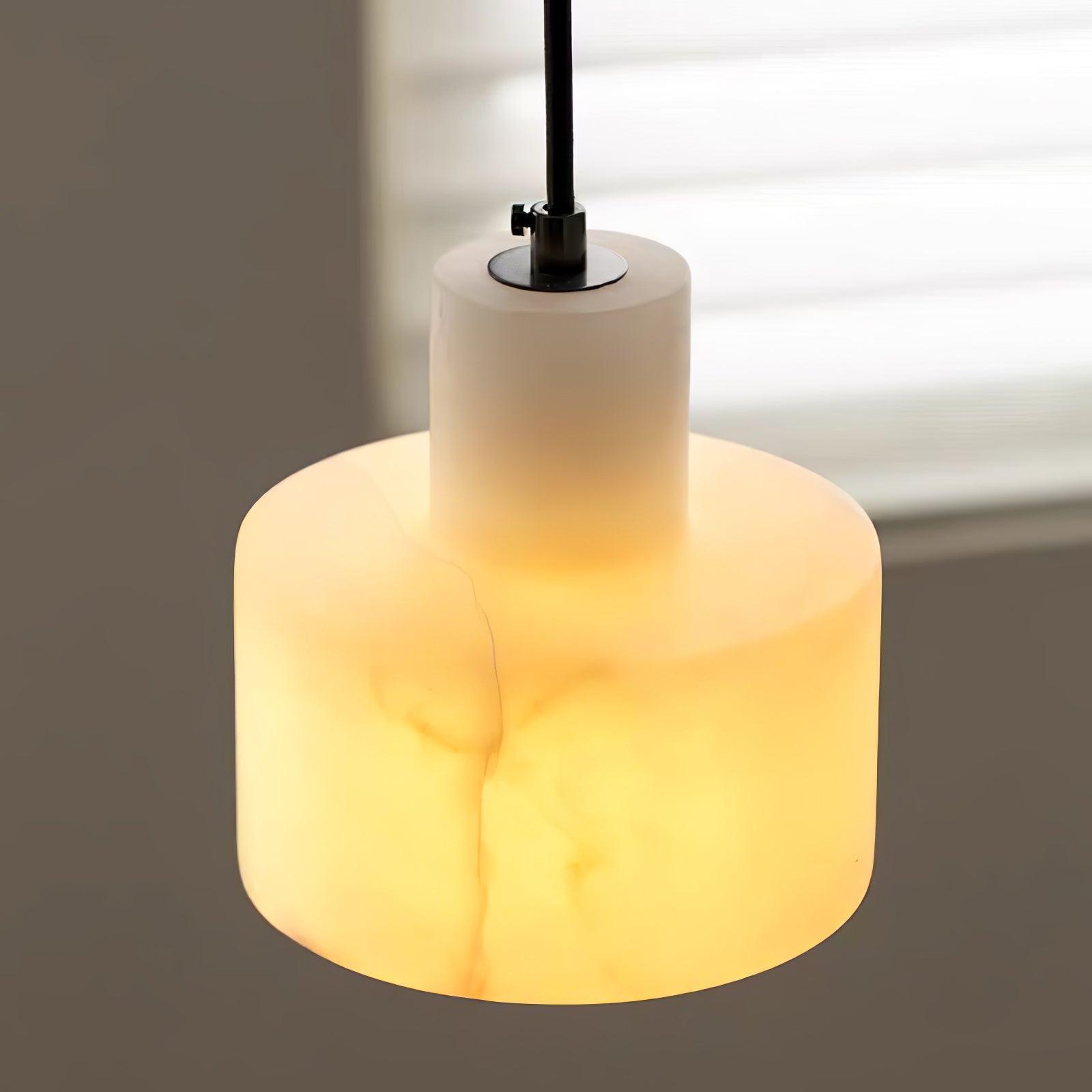 cyls alabaster pendant lamp