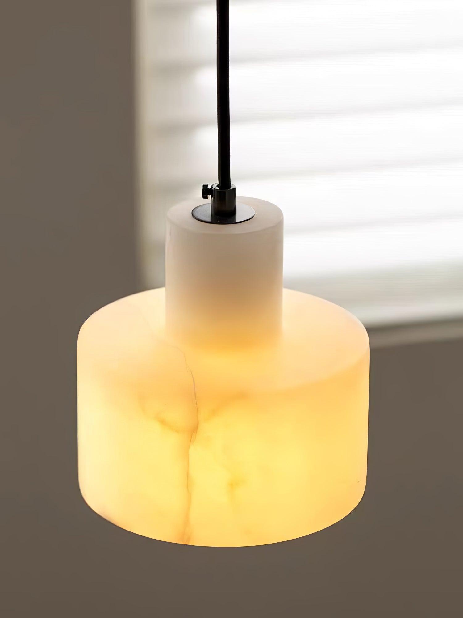 cyls alabaster pendant lamp