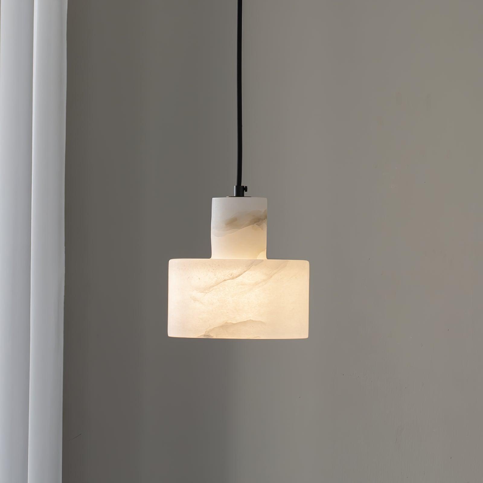 cyls alabaster pendant lamp