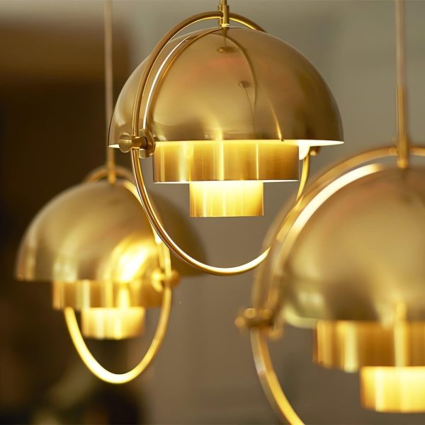 deformed ball pendant light