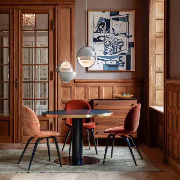 deformed ball pendant light