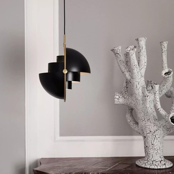 deformed ball pendant light