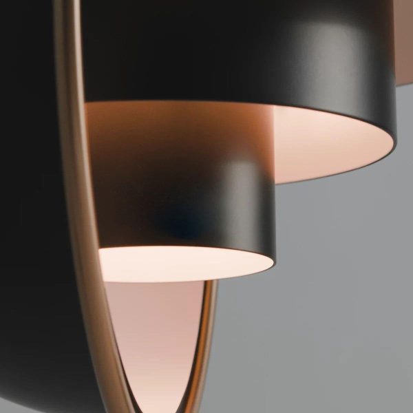 deformed ball pendant light