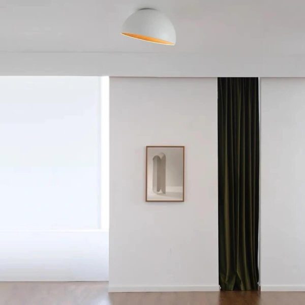 duo slanted ceiling lamp