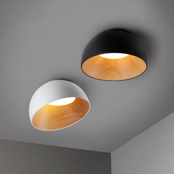 duo slanted ceiling lamp