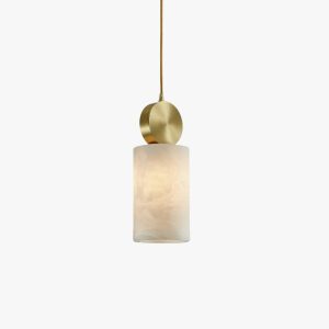 etruscan alabaster pendant light