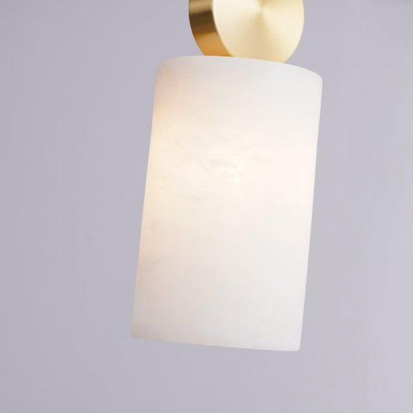 etruscan alabaster pendant light