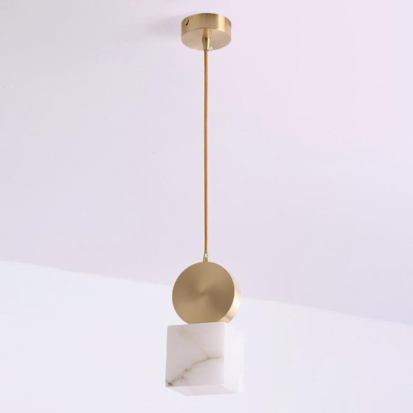 etruscan alabaster pendant light