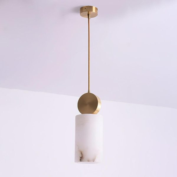 etruscan alabaster pendant light