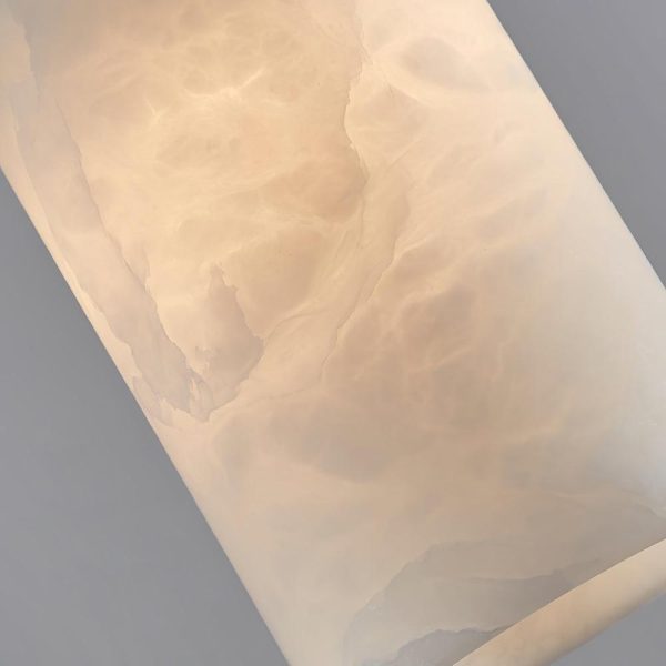etruscan alabaster pendant light