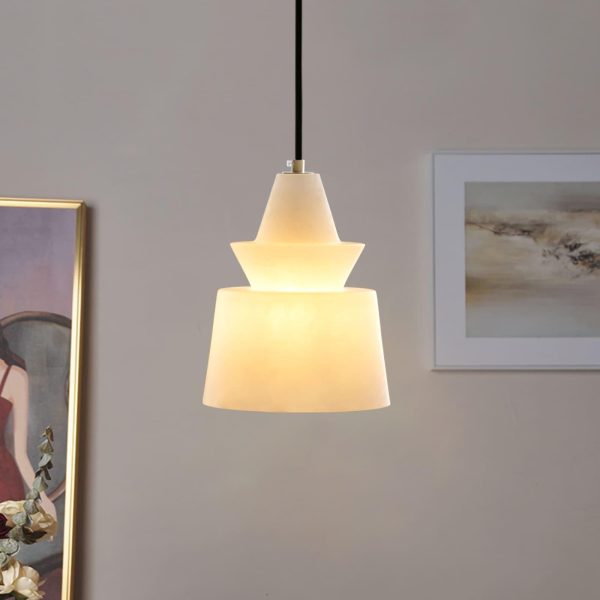 flo s alabaster pendant light