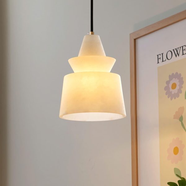 flo s alabaster pendant light