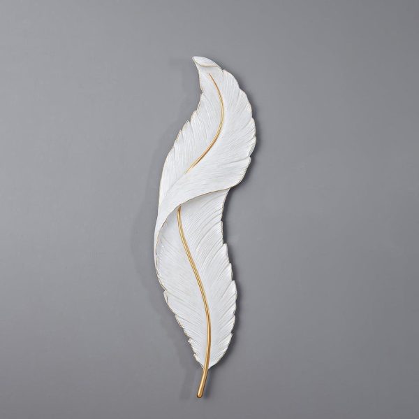 feather wall lamp