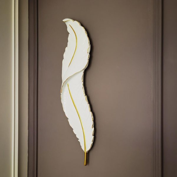 feather wall lamp