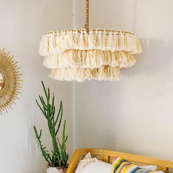 fela tassel pendant light