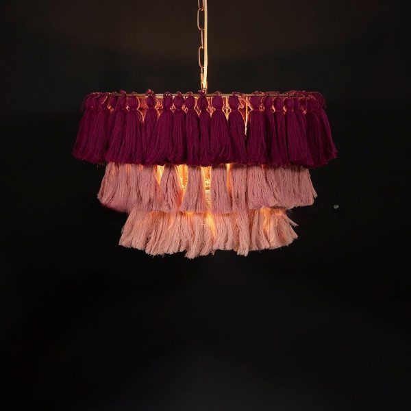 fela tassel pendant light