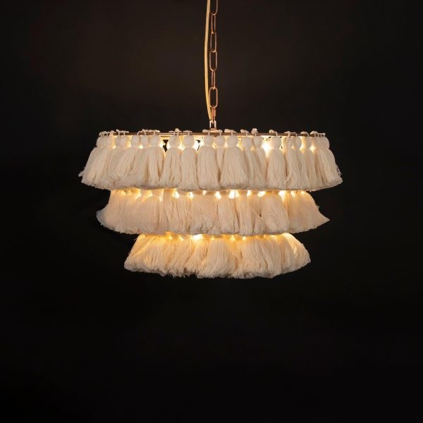 fela tassel pendant light