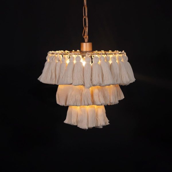 fela tassel pendant light