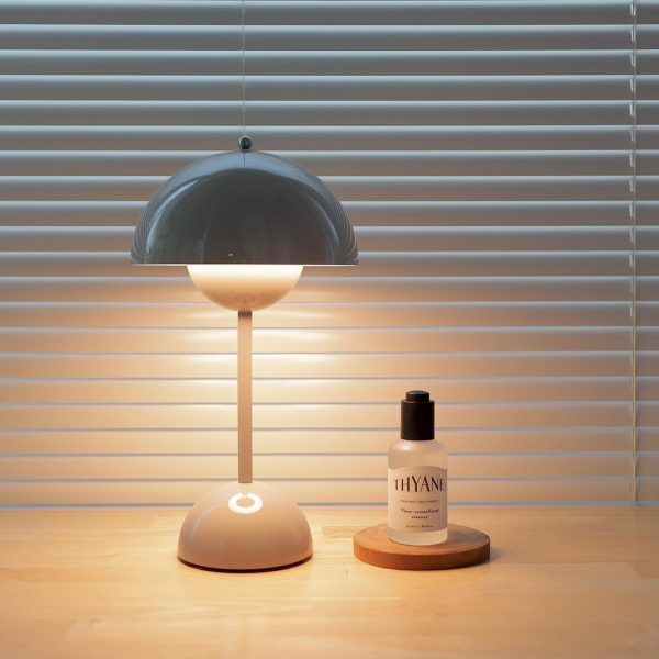 flowerpot charging table lamp
