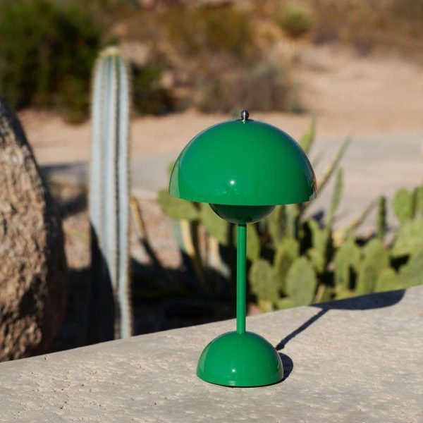 flowerpot charging table lamp