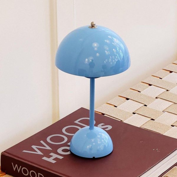 flowerpot charging table lamp
