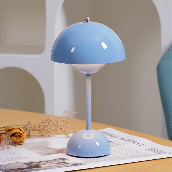 flowerpot charging table lamp