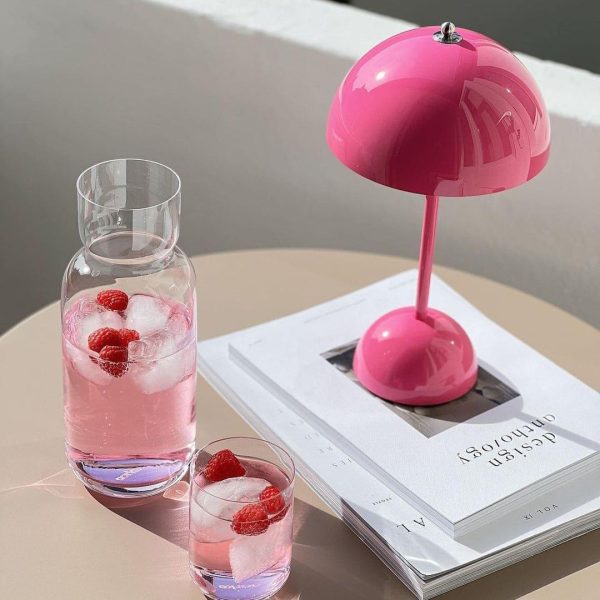 flowerpot charging table lamp