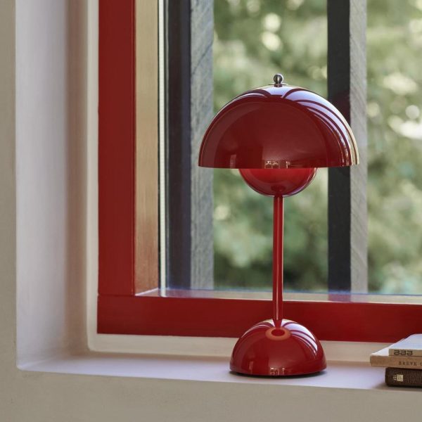 flowerpot charging table lamp