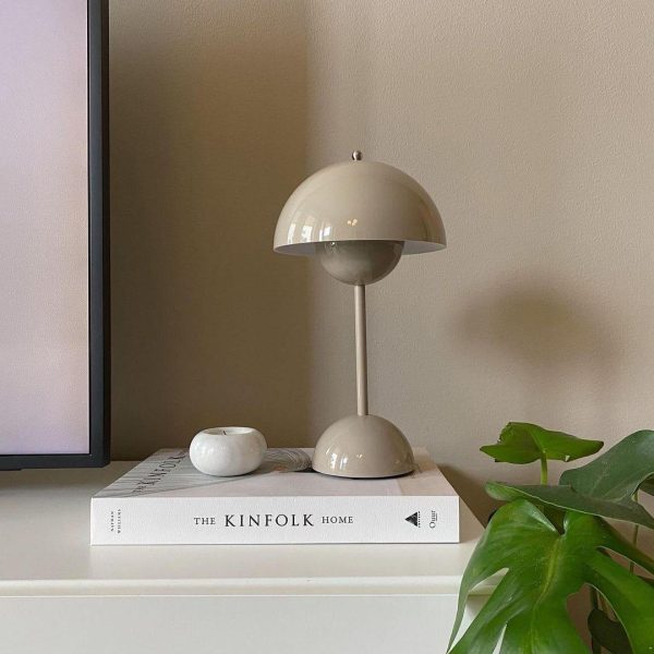 flowerpot charging table lamp