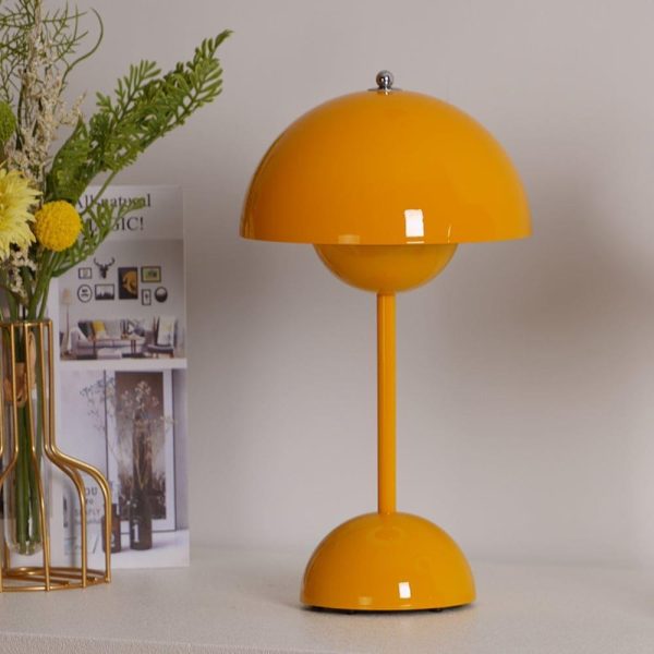 flowerpot charging table lamp