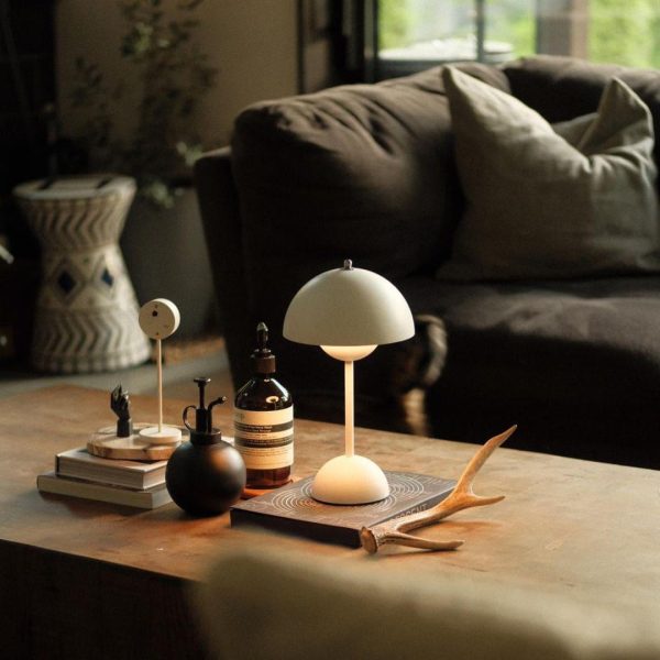 flowerpot charging table lamp