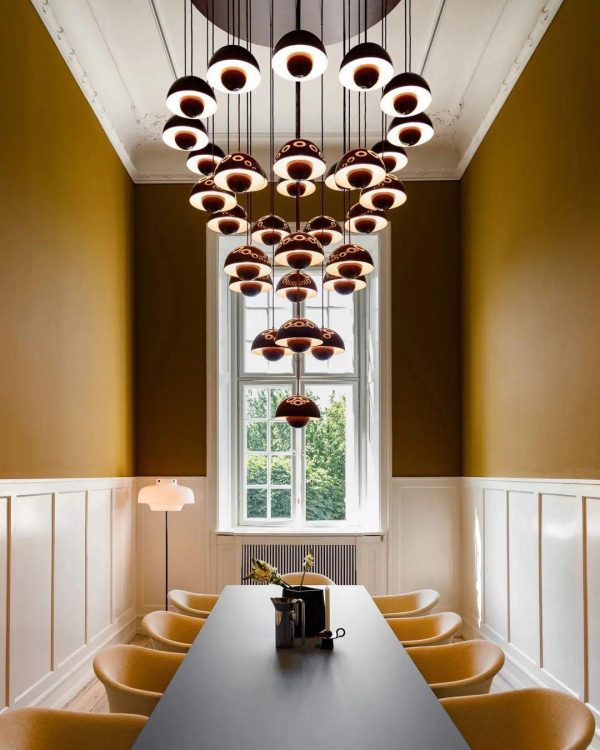 flowerpot combination chandelier