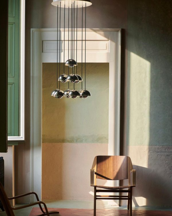 flowerpot combination chandelier