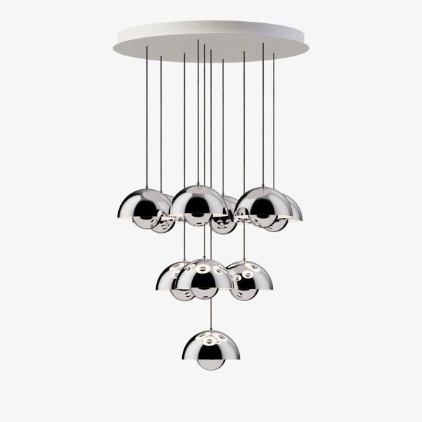 flowerpot combination chandelier
