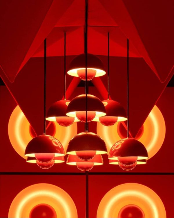 flowerpot combination chandelier