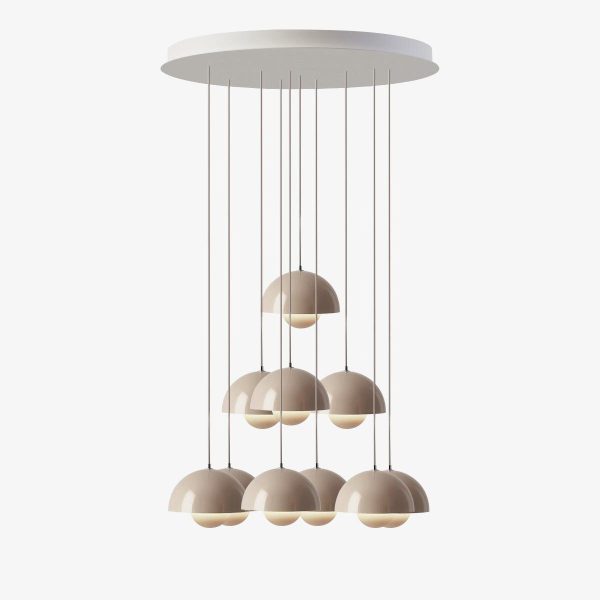 flowerpot combination chandelier