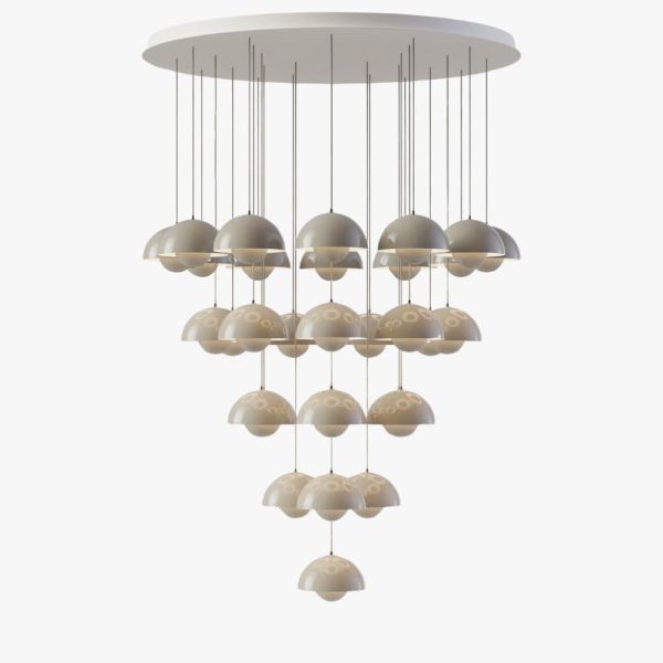 flowerpot combination chandelier