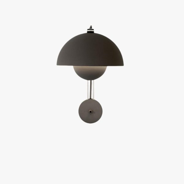 flowerpot wall lamp