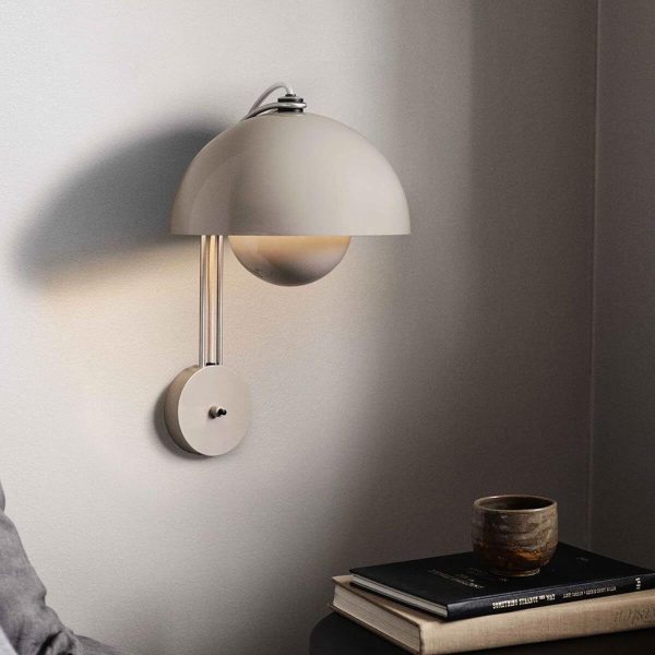 flowerpot wall lamp