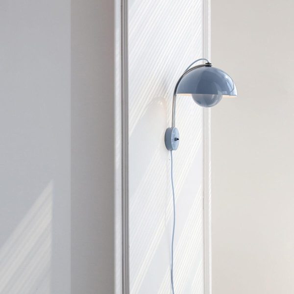 flowerpot wall lamp