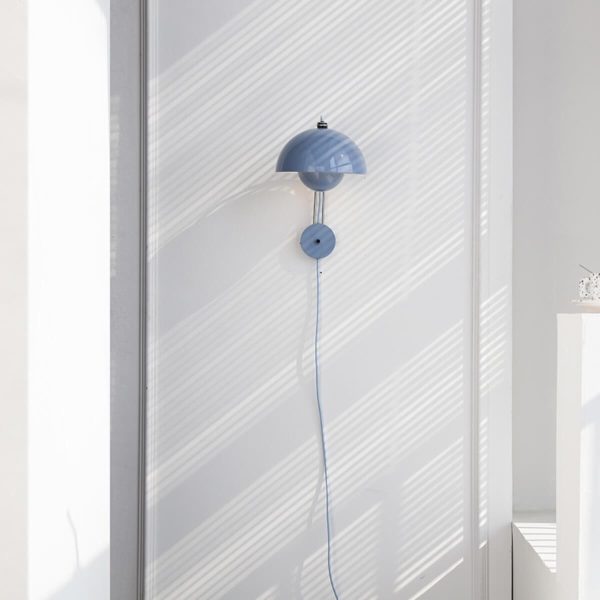 flowerpot wall lamp