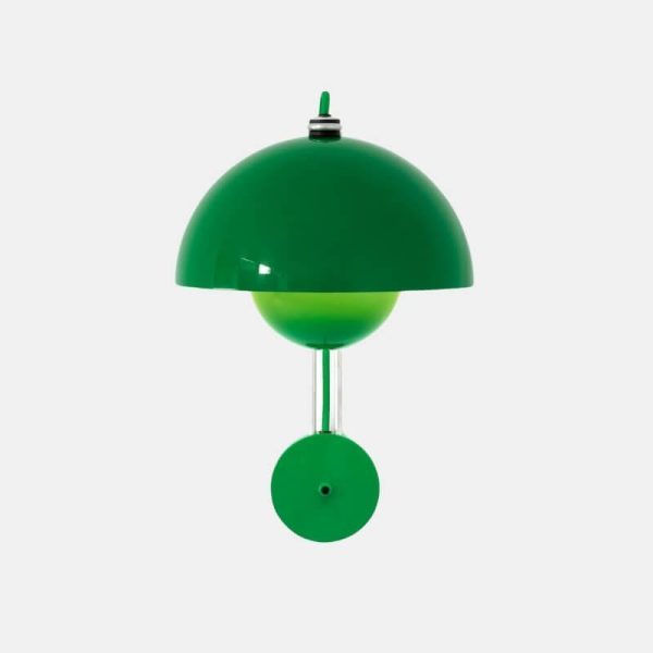flowerpot wall lamp