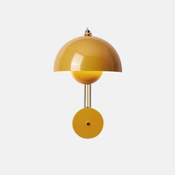 flowerpot wall lamp