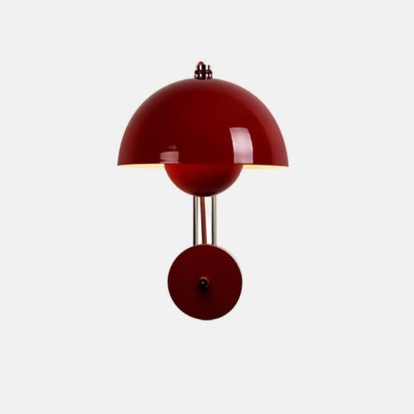 flowerpot wall lamp