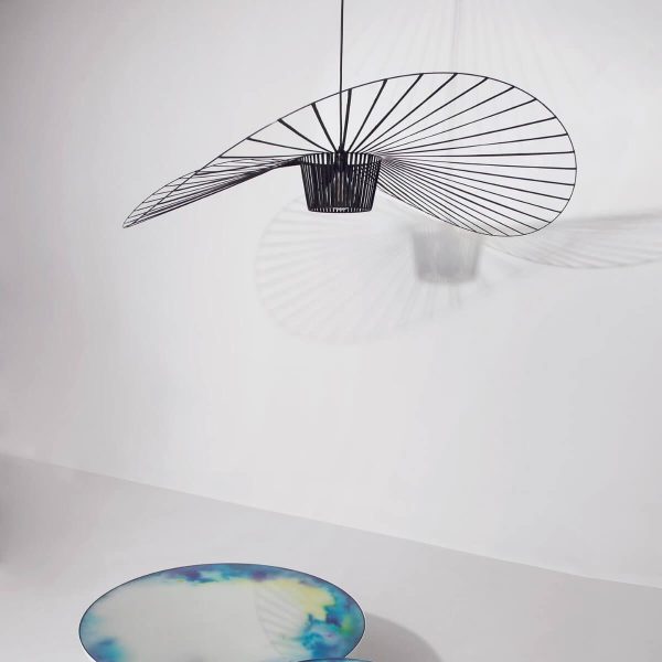 french vertigo fiberglass chandelier 54.7″