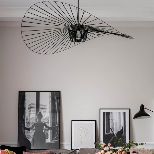 french vertigo fiberglass chandelier 54.7″